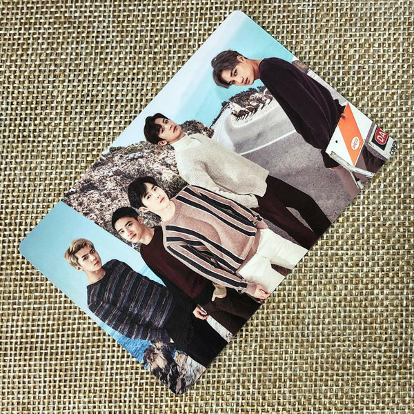 EXO GROUP #3 [2017 Season's Greetings] Official Mini Calendar Photocard / Gift