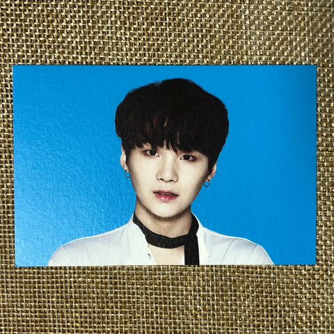 BTS SUGA 2/8 [The Wings Tour Final Concert] Official Mini Photocard / New / Gift