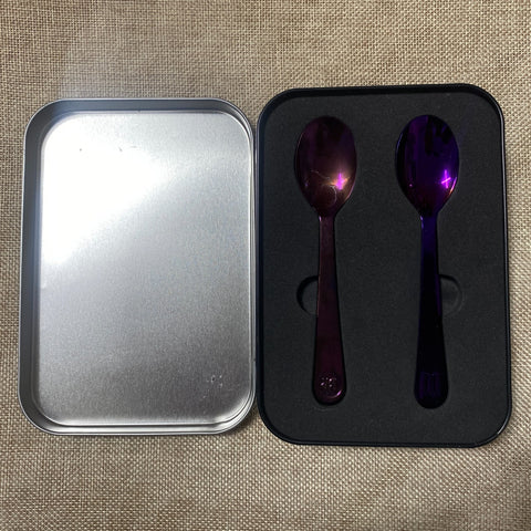 BTS [ BASKIN ROBBINS ] Official Purple Ice Cream Spoon / Mint, Rare / Gift