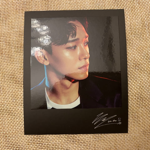 EXO CHEN [ Exo Planet #3 The EXOrDIUM ] Official Polaroid Photocard / New / Gift