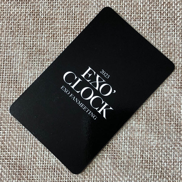 EXO SEHUN [ 2023 Fan Meeting EXO' Clock ] Official Photocard / New / Gift