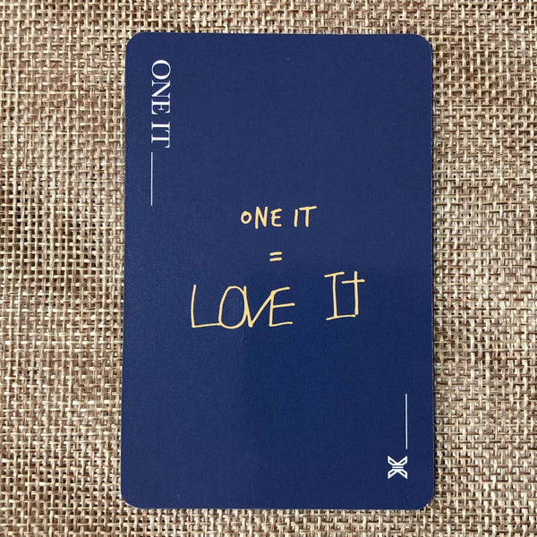 X1 JUNHO #1 [ ONE IT ] Official Photocard, Fanclub Membership Kit / New / Gift