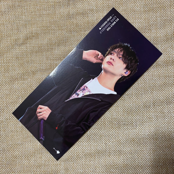 BTS JUNGKOOK [Speak Yourself World Tour London DVD] Official Bookmark / Gift
