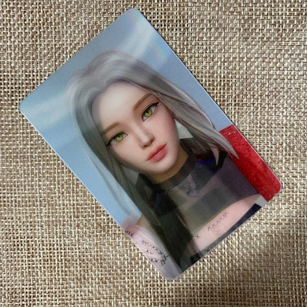 AESPA GISELLE [ SAVAGE Official Lenticular Photocard, Synk Dive ] New / Gift