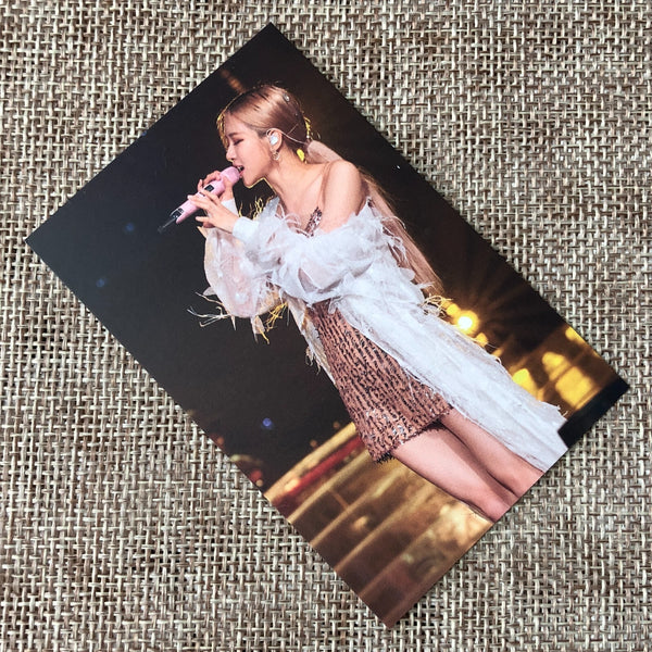 BLACKPINK ROSE #5 [2019 Concert PRIVATE STAGE Chapter 1] Official Photocard /+G