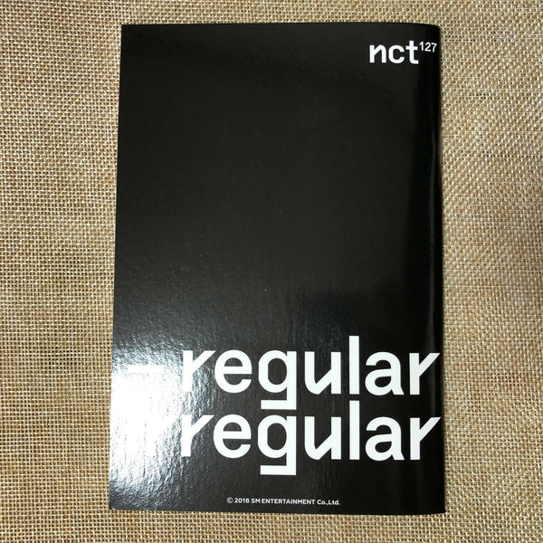 NCT 127 JOHNNY [ Regular-Irregular ] Official Mini Notebook / New / Gift