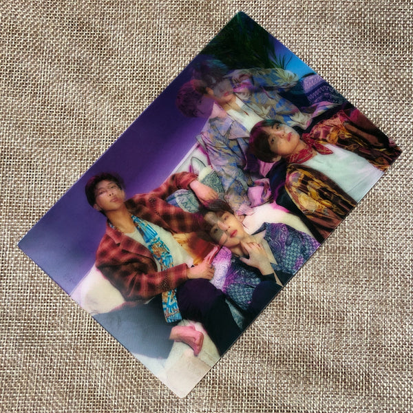 BTS GROUP [2019 MAGIC SHOP Fan Meeting Japan] Official Lenticular Postcard /+G