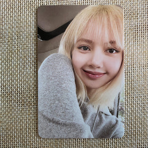 BLACKPINK LISA [ Born Pink ] Official Photocard, Gray Ver / New, Rare / Gift