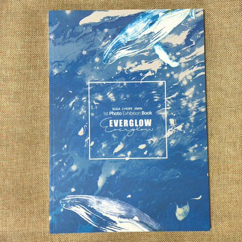 BTS SUGA J-HOPE JIMIN [EVERGLOW Exhibition] Official Photobook / New, Rare /+G