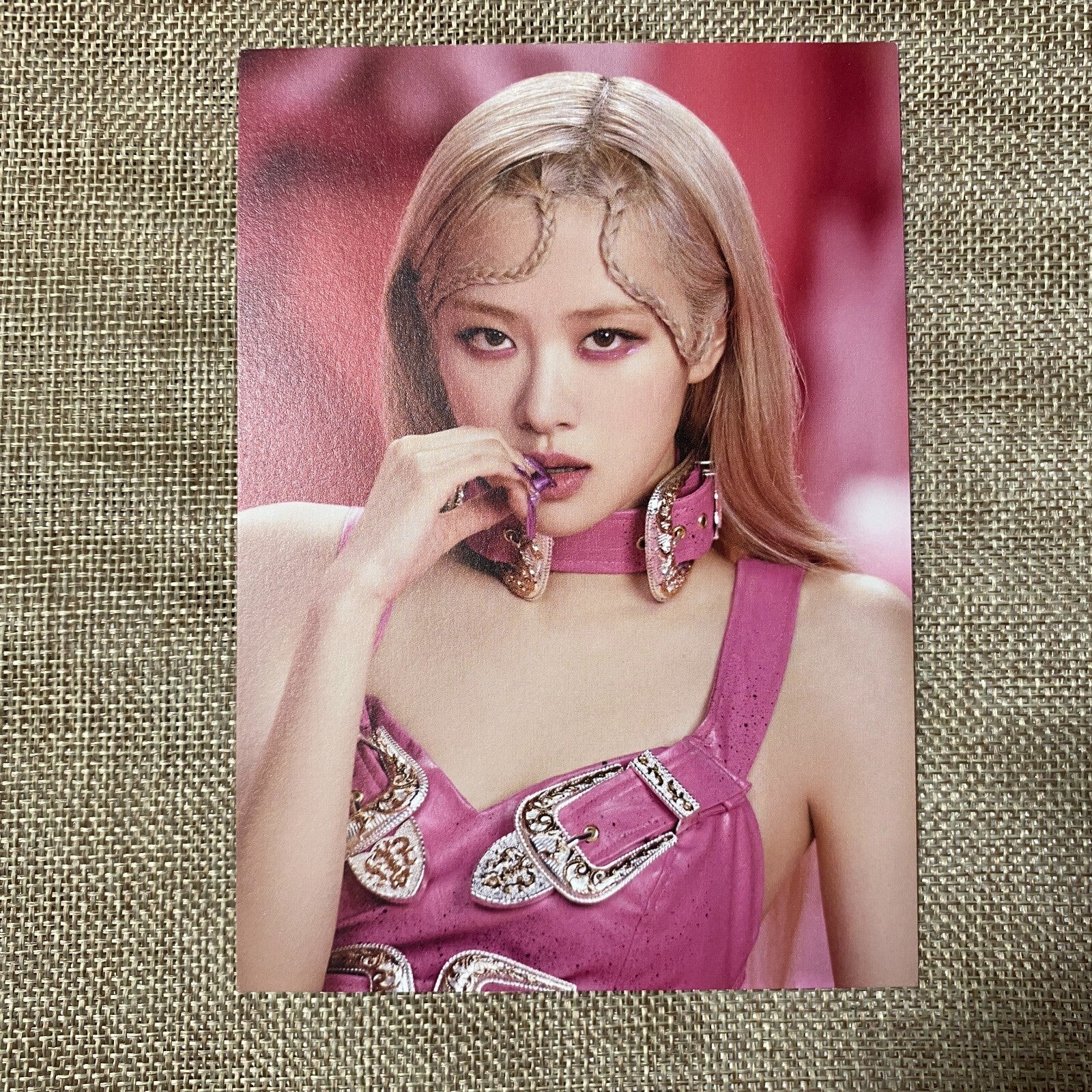 BLACKPINK ROSE #3 [ Born Pink ] Official Postcard, Box Set Ver. / New / Gift