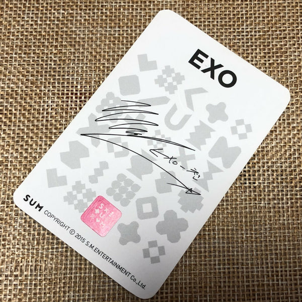 EXO CHEN [ COEX ARTIUM SUM Limited ] Official Photocard, SMTOWN / New / Gift