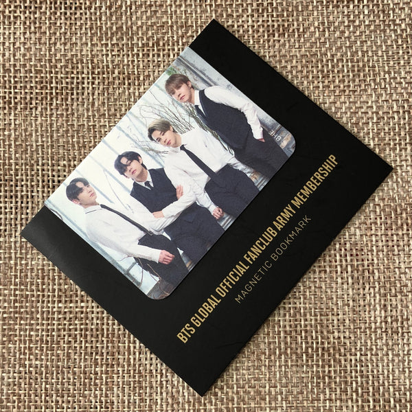 BTS [GLOBAL OFFICIAL FANCLUB 7th ARMY MEMBERSHIP KIT] Magnet Bookmark / Gift
