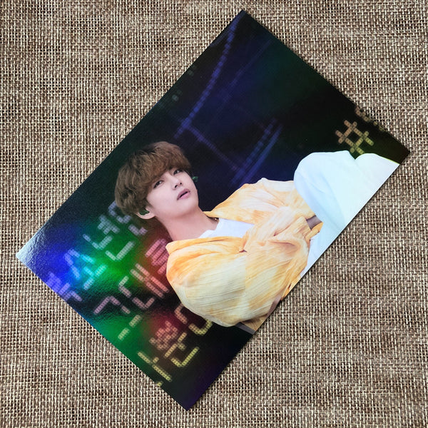 BTS V TAEHYUNG [ 2021 Muster SOWOOZOO ] Official Hologram Postcard / New / Gift