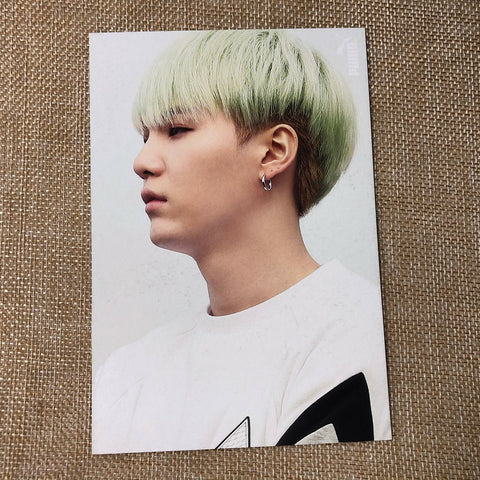 BTS SUGA [ PUMA Blaze Time ] Official Photocard Post card, Photo / New / Gift