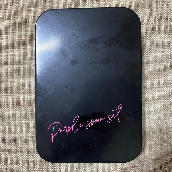 BTS [ BASKIN ROBBINS ] Official Purple Ice Cream Spoon / Mint, Rare / Gift