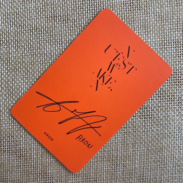 NU'EST W ARON #3 [ WAKE, N ] Official Photocard / New, Rare / Gift