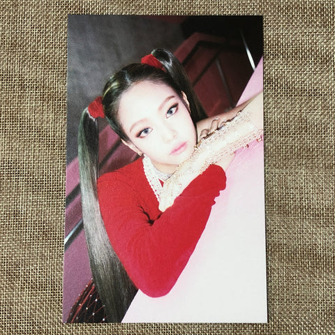 BLACKPINK JENNIE #1 [Pop-Up Store As If It's Your Last] Official Postcard / Gift