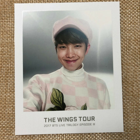 BTS RM [ WINGS Tour 2017 Trilogy Ticket ] Official Photocard / New / Gift