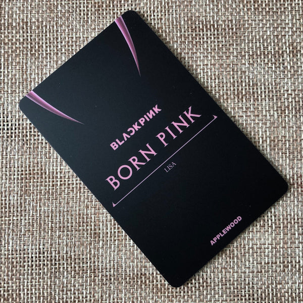 BLACKPINK LISA [ Born Pink Applewood POB ] Official Photocard / New / Gift