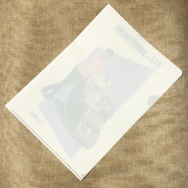 BTS JUNGKOOK [ BODYFRIEND ] Official Clear File Holder / New, Rare / Gift