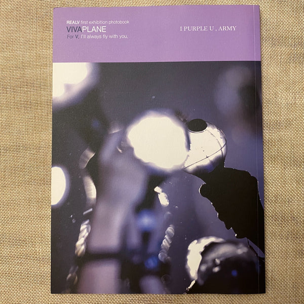 BTS V [ VIVA PLANE 1st Exhibition ] Photobook, RealV 86 pg / New / Gift