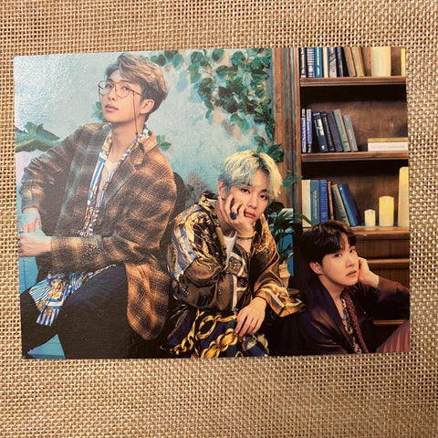 BTS RM V J-HOPE #2 [5th Muster MAGIC SHOP Pop Up] Official Photocard Postcard