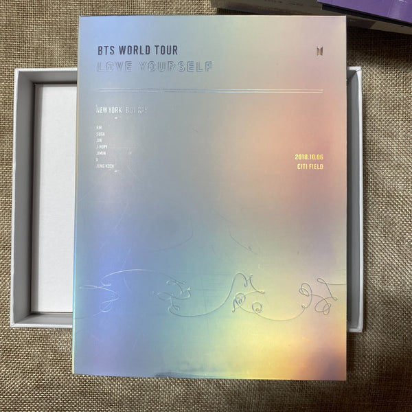 BTS [Love Yourself New York] Blu-ray + Photobook + CD + Mini Poster / No PC /+G