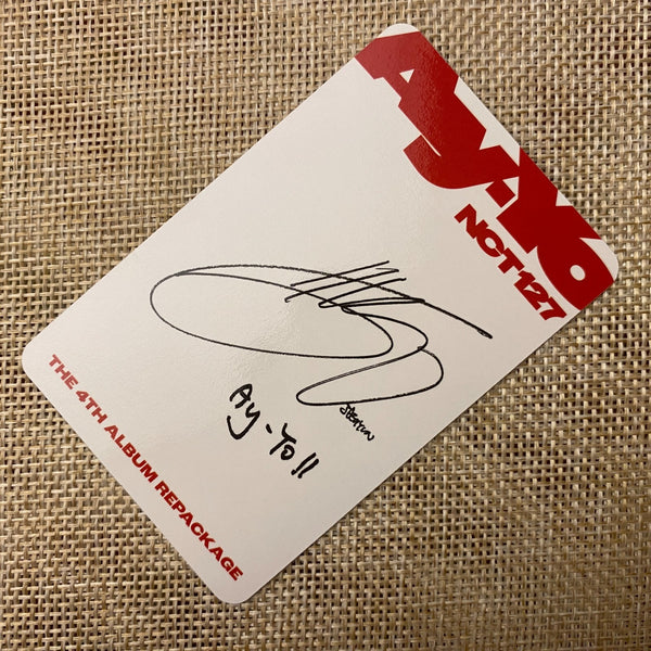 NCT 127 JAEHYUN [ Ay-Yo ] Official Photocard, SMINI Ver / New, Rare / Gift