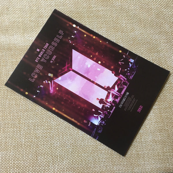 BTS Movie [ World Tour Love Yourself in Seoul ] Official Postcard / New / Gift