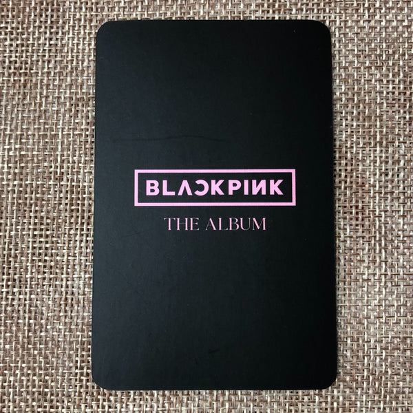 BLACKPINK JISOO [ THE ALBUM Ktown4U POB ] Official Photocard / New, Rare / Gift