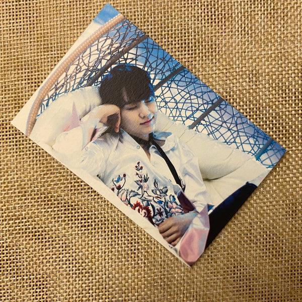BTS SUGA 7/8 [Wings Tour Final Concert] Official Mini Photocard / New, Rare /+G