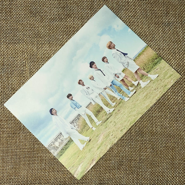 BTS Group [ 2018 Season's Greetings ] Official Limited Postcard / New, Rare/Gift
