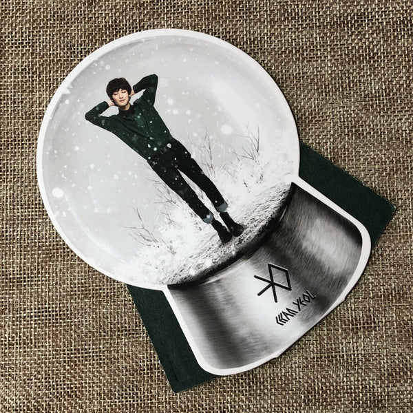 EXO CHANYEOL [ Miracles in December ] Official Snowglobe Standee / New / Gift