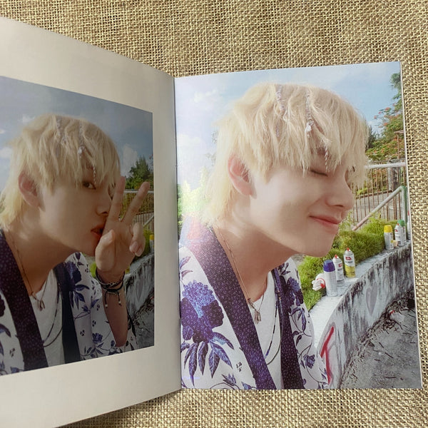 BTS V [ 2018 Summer Package Saipan ] Selfie Book Official Guidebook / New / Gift