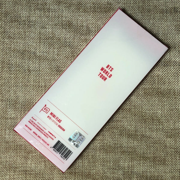 BTS RM [ Love Yourself The Final Tour ] Official Mini Flag, Speak / New / Gift