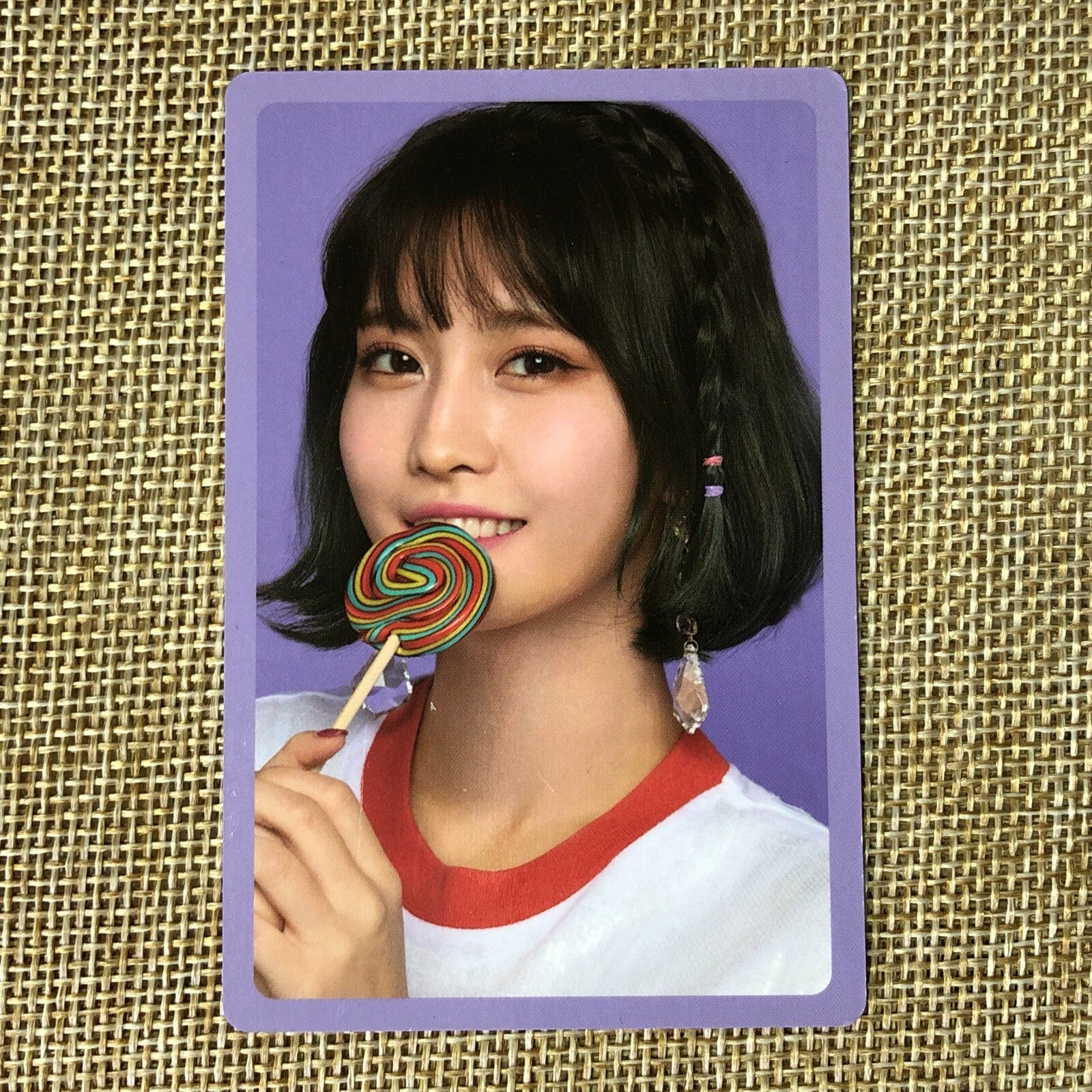 TWICE MOMO [ What is Love Pre-Order ] Official Photocard, 5th Mini / New / Gift
