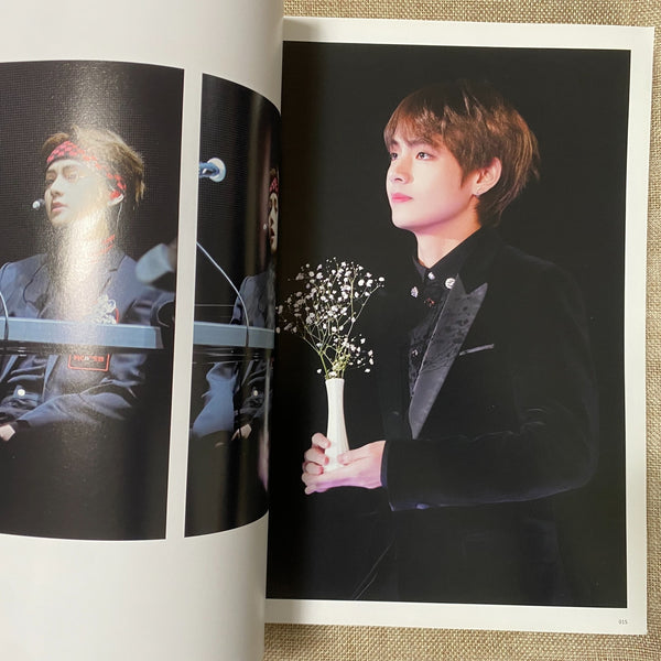 BTS V [ GLEAM DREAM Exhibition Photobook ] Nuna V 420 p, 22x32 cm/Good, Rare /+G