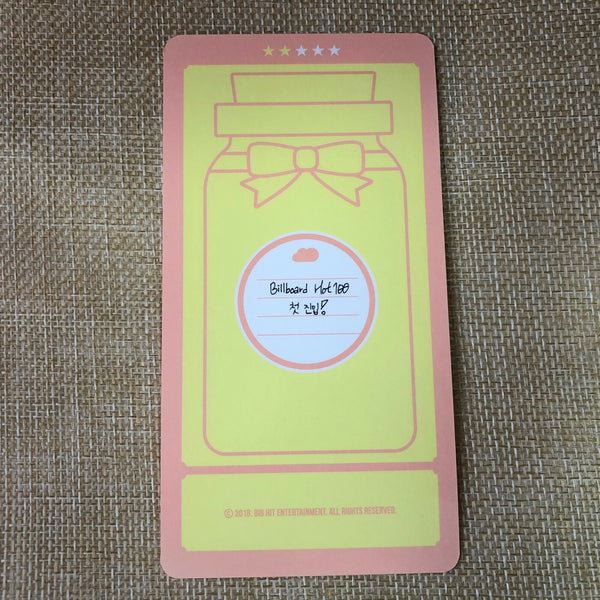 BTS RM #2 [ 4th Muster Happy Ever After ] Official Cloud Photocard / New / Gift