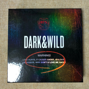 BTS [ Dark & Wild Album Photobook / Photobook + CD ] NO Photocard / New /+Gift