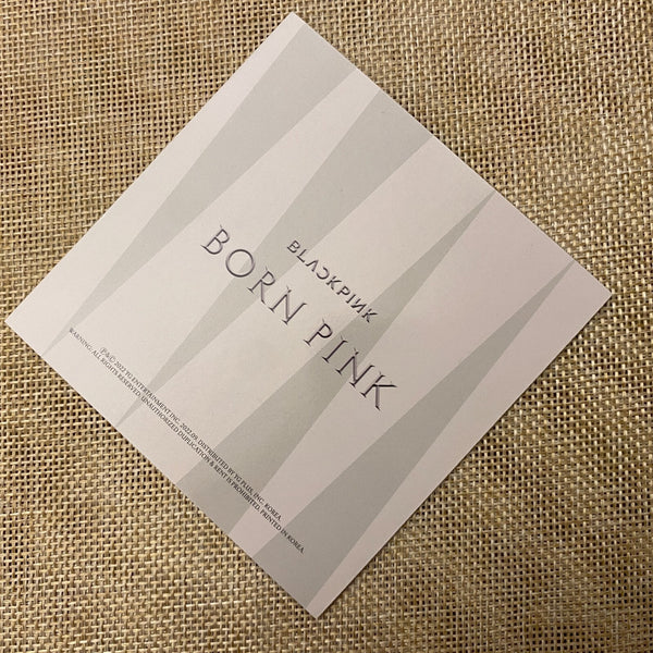 BLACKPINK LISA #1 [ Born Pink Kit ] Official Square Photocard / New / Gift