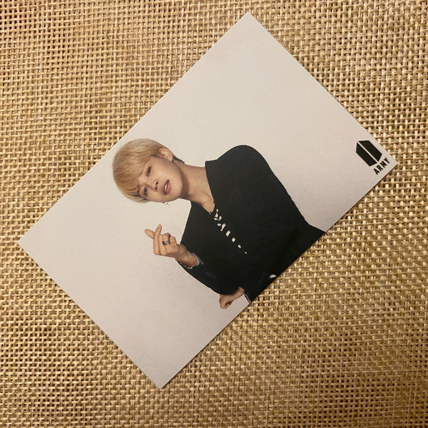 BTS JIMIN [ Wings Tour Final ] Official Photocard, 4th Army Booth / New / Gift
