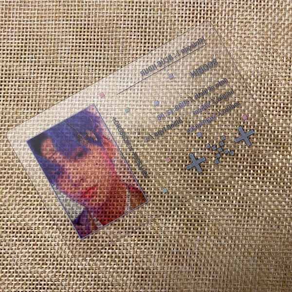 TXT SOOBIN [ MINISODE 1 BLUE HOUR ] Official Photocard, ID / New, Rare / Gift