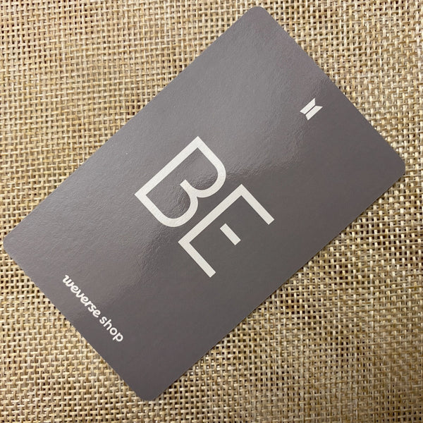 BTS JUNGKOOK [BE Essential Edition] Official Photocard + Holder, Weverse / Gift