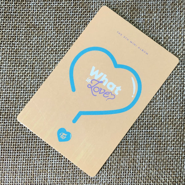 TWICE SANA [ What is Love Pre-Order ] Official Photocard, 5th Mini / New / Gift
