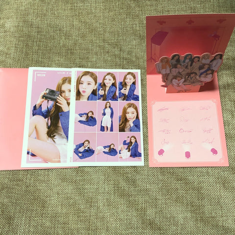 LOONA HEEJIN [ 2021 Season's Greetings ] Official Postcard Set / New / Gift