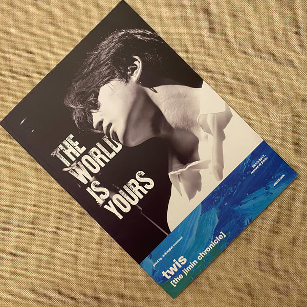 BTS JIMIN [The World Is Yours Exhibition TWIS Photobook] 104 pg, 21x29 cm / Gift