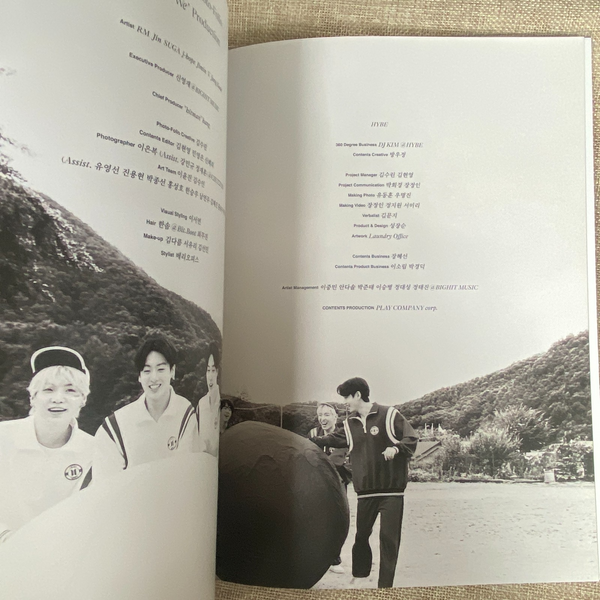 BTS Group [ Us, Ourselves 8 Photo-Folio ] Official Photobook + etc / New / Gift