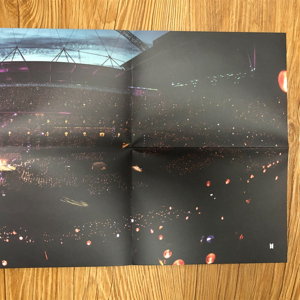 BTS GROUP [ Speak Yourself World Tour London DVD ] Official Poster / New / Gift