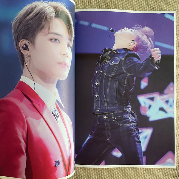 BTS JIMIN [OVER FILL Exhibition] Photobook, Tension Up 64 pg 21x29 cm / Gift