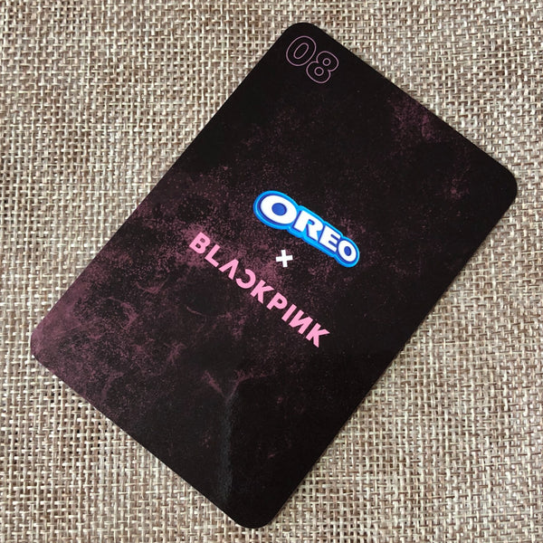 BLACKPINK LISA #2 [ OREO X BLACKPINK ] Official Limited Photocard / New / Gift